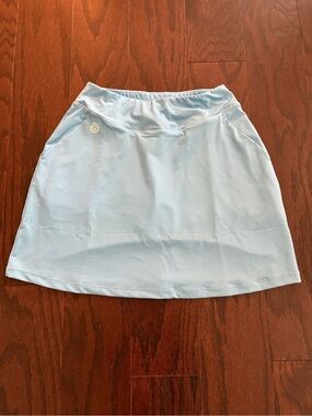 Galvin Green Women's Marsha Light Blue Breathable Golf Skort, VENTIL8 Sz XS, NWT